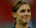 Alex Morgan ganó dos veces el Mundial Femenil con la Selección estadounidense, con la que marcó 123 goles y dio 53 asistencias. AFP / ARCHIVO