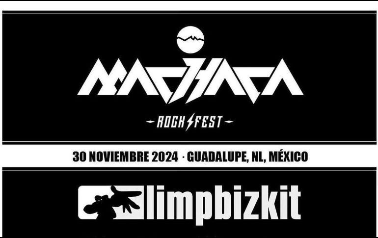 Los boletos para el Machaca Rock Fest estarán disponibles a partir del viernes 6 de septiembre a las 10:00 horas. ESPECIAL