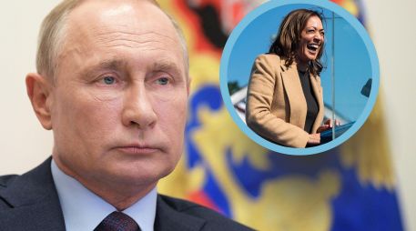 Putin ironizó con que antes su gobierno apoyaba al actual presidente de EU, Joe Biden, para la reelección frente a Trump, y que ahora hará lo mismo con Kamala Harris. ESPECIAL, EFE y AFP