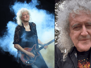 Brian May reconoció que la experiencia fue "un poco aterradora". INSTAGRAM / @helenbovill3d / @brianmayforreal