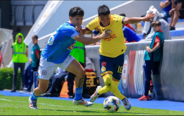 La Máquina presentó en su hoja de alineación (entre titulares y suplentes) a cinco jugadores mayores. IMAGO7.