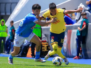 La Máquina presentó en su hoja de alineación (entre titulares y suplentes) a cinco jugadores mayores. IMAGO7.