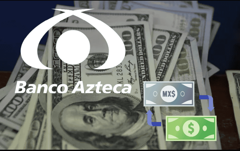 Así se cotiza el dólar el día de hoy viernes 06 de septiembre de 2024 en Banco Azteca. EL INFORMADOR/ ARCHIVO/ ESPECIAL/ CANVA