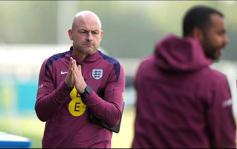 Lee Carsley ocupará el banquillo inglés en esta fecha FIFA como DT interino. AP/J. Gidden