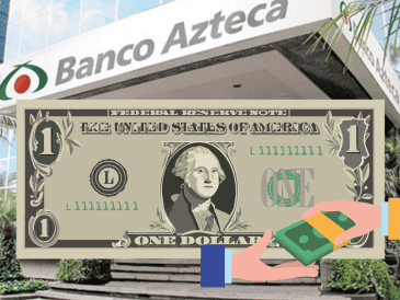 El dólar estadounidense abre este sábado 07 de septiembre de 2024 cotizándose en $19.98 mxn en los bancos de México. X -TWITTER-/ Banco Azteca/ ESPECIAL/ CANVA