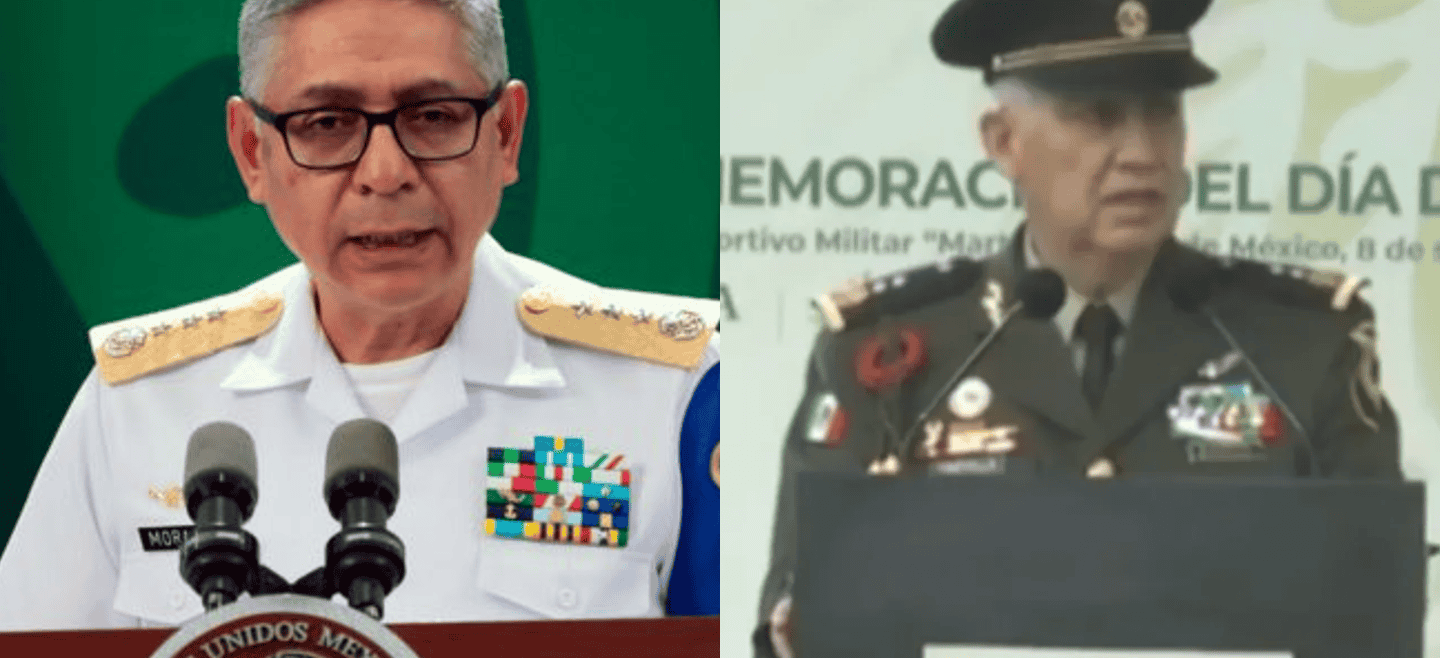 El almirante Raymundo Pedro Morales Ángeles y el general de División Diplomado de Estado Mayor, Ricardo Trevilla Trejo, encabezarán la Semar y la Sedena respectivamente. ESPECIAL