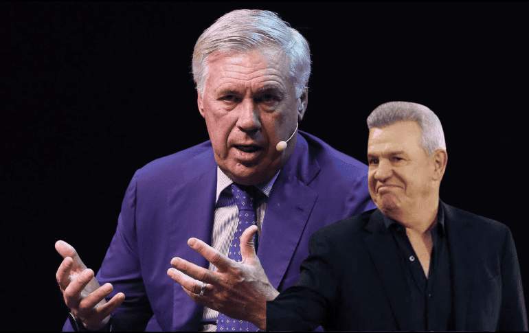 Carlo Ancelotti aprovechó su conferencia en la CDMX para también elogiar el trabajo hecho por Javier Aguirre en España. EFE/ Mario Guzmán/ ESPECIAL