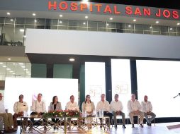 El día de ayer se inauguró el nuevo Hospital San José Guaymas, en el pueblo mágico de San Carlos, en Sonora. ESPECIAL / Karla Córdova, Presidenta municipal de Guaymas