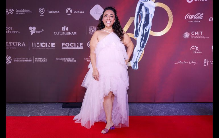 La anfitriona principal de la gala, Michelle Rodríguez, expresó su entusiasmo por el creciente protagonismo de las mujeres en la industria del cine. EL INFORMADOR/ H. Figueroa.