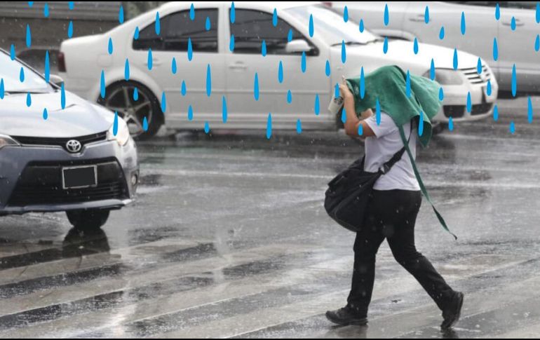 Se producirán lluvias intensas a puntuales extraordinarias en el noreste, oriente, sur y sureste del país. SUN / ARCHIVO