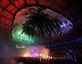 El Stade de France fue sede de la fiesta que se vivió en la ceremonia de clausura. EFE/ J. Etxezarreta.