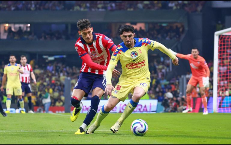 América y Chivas han disputado 13 ediciones del Clásico Nacional en Temporada Regular de la Liga MX. Imago7