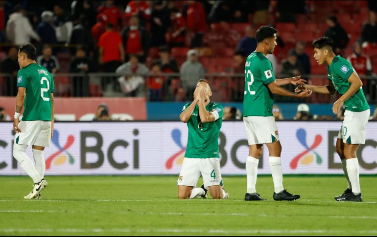 La Selección Boliviana cambió la historia luego de largos 31 años y por primera vez en territorio chileno. EFE/ E. González.