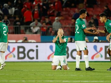 La Selección Boliviana cambió la historia luego de largos 31 años y por primera vez en territorio chileno. EFE/ E. González.