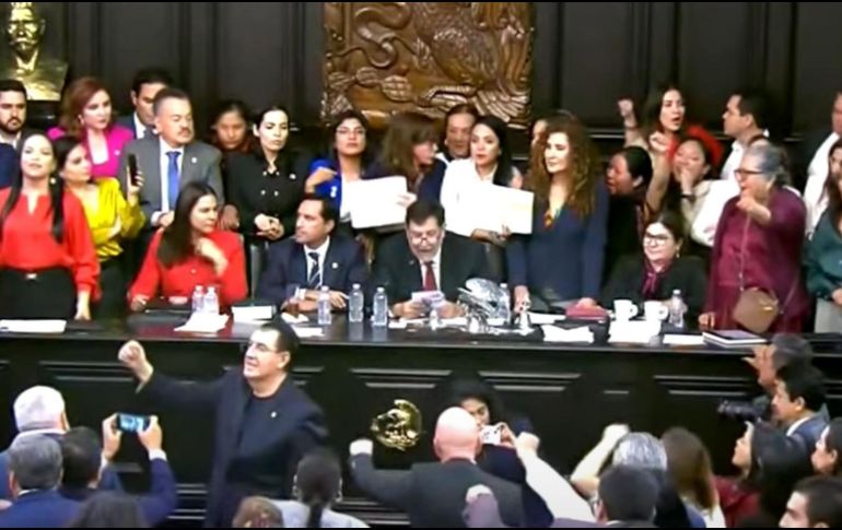 Fernández Noroña emitió un ultimátum, “si la oposición no permite el debate, habrá solo una ronda de discusión de la reforma judicial”.