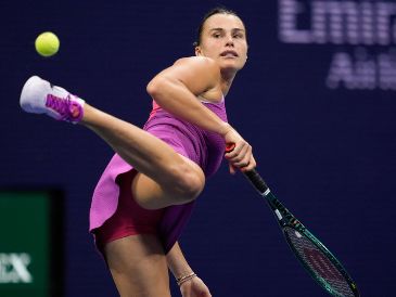 Aryna Sabalenka también tiene su boleto para las Finales de la WTA. AP/J. Nikhinson