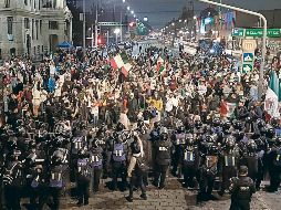 Trabajadores del Poder Judicial se manifestaron en contra de la Reforma; ingresaron a las instalaciones del Senado. EL UNIVERSAL