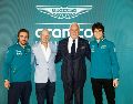 El objetivo de Aston Martin con Newey (segundo de izq. a der.) será tener un coche campeón. ESPECIAL/Aston Martin F1 Team