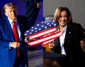 Kamala Harris y Donald Trump se estrecharon la mano fraternalmente en homenaje a las víctimas del 11-S y mantuvieron una breve conversación. EFE/ ARCHIVO/ ESPECIAL/ CANVA