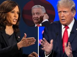 López Obrador celebró que en el debate entre los candidatos presidenciales de Estados Unidos, Kamala Harris y Donald Trump trataron con respeto a México. AP/ SUN/ ARCHIVO