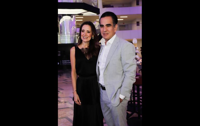 Marcela Hernández y Carlos de la Torre. GENTE BIEN JALISCO/ Claudio Jimeno