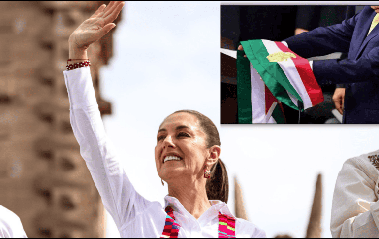 Se espera que el 1 de octubre, Claudia Sheinbaum reciba la banda presidencial en la Cámara de Diputados. EL INFORMADOR/AFP/ARCHIVO