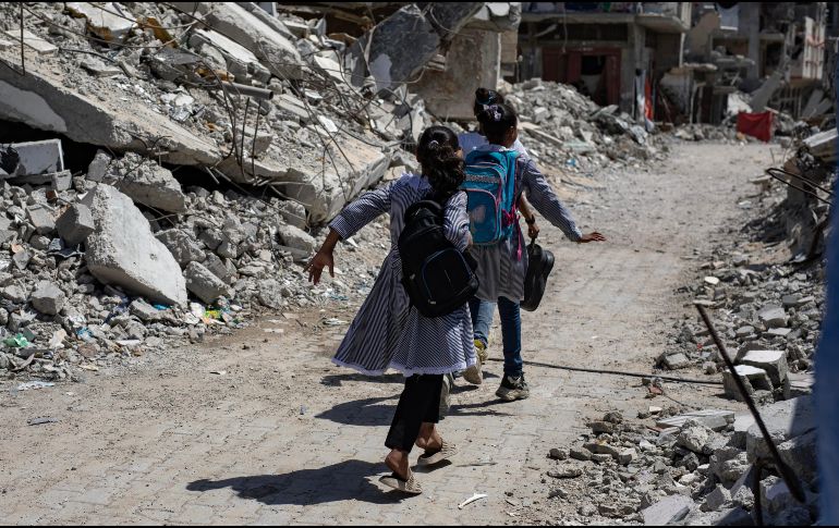 Toda la actividad comercial se ha visto afectada por las fuertes restricciones de Israel. EFE / H. IMAD