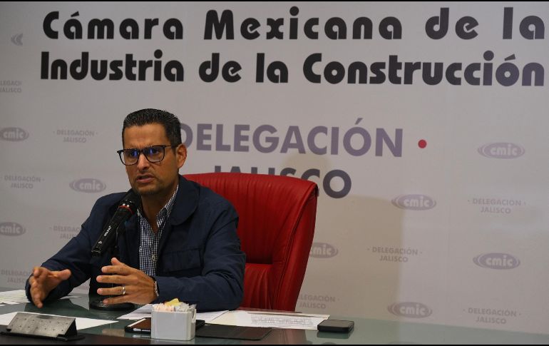 El dirigente de los constructores también dijo, que deben privilegiar la comunicación y la planeación a corto y mediano plazo. EL INFORMADOR / J. URRUTIA