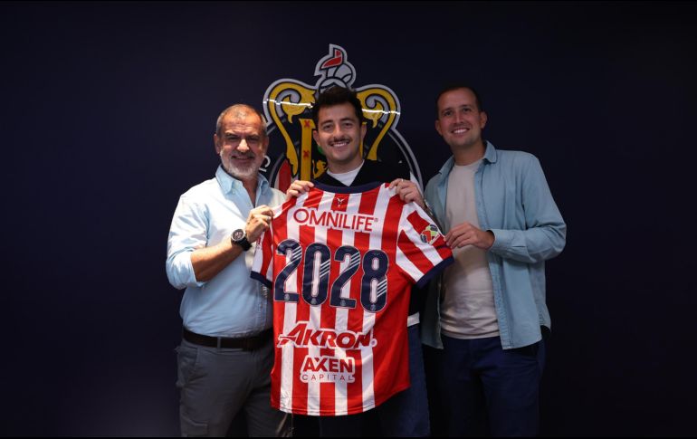 Alan Mozo llegó a las filas del Rebaño en el Apertura 2022 y desde entonces se ha consolidado como un jugador indispensable en el once titular. X/ @Chivas.