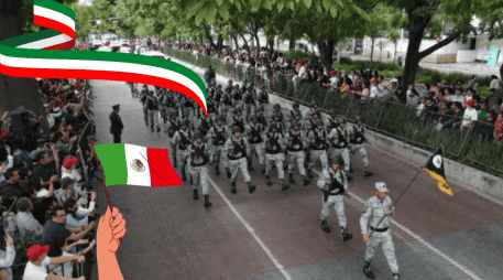 Como de manera anual, el desfile cívico-militar del 16 de septiembre se estará realizando en el centro de Guadalajara; aquí los detalles. EL INFORMADOR/ ARCHIVO/ ESPECIAL/ CANVA