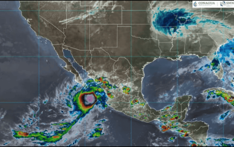 Para el viernes se pronostican precipitaciones intensas de hasta 150 milímetros. X/@conagua_clima