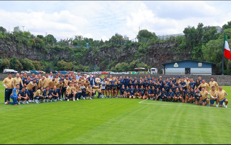 Los equipos varonil y femenil en la Cantera, donde se forjaron figuras como Hugo Sánchez y Jorge Campos. IMAGO7/M. Contreras