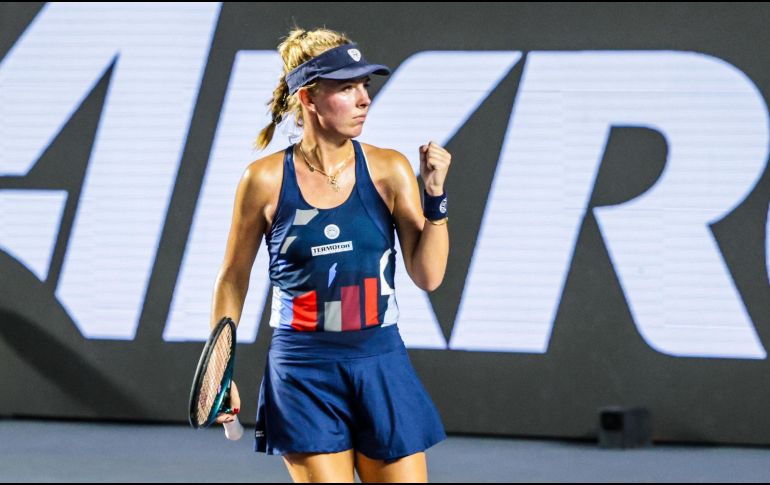 Magdalena Frech se instaló en las semifinales del Guadalajara Open AKRON 2024, tras vencer sin contratiempo alguno a la joven Marina Stakusic por parciales de 6-4 y 6-2. EL INFORMADOR / ARCHIVO