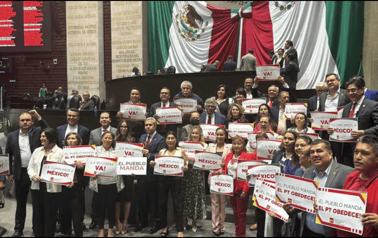 La reforma será válida a partir de su publicación en el Diario Oficial de la Federación (DOF). X / @RicardoMeb