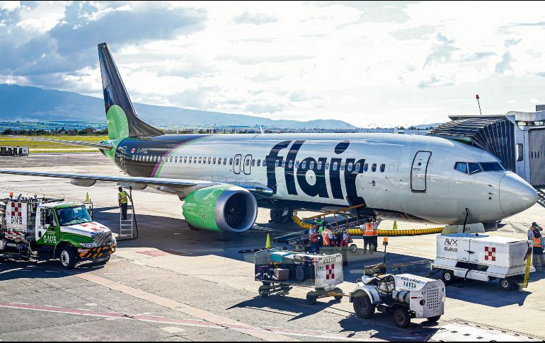 Flair Airlines apuesta fuerte por crecer en la conexión entre Guadalajara y Canadá. CORTESÍA