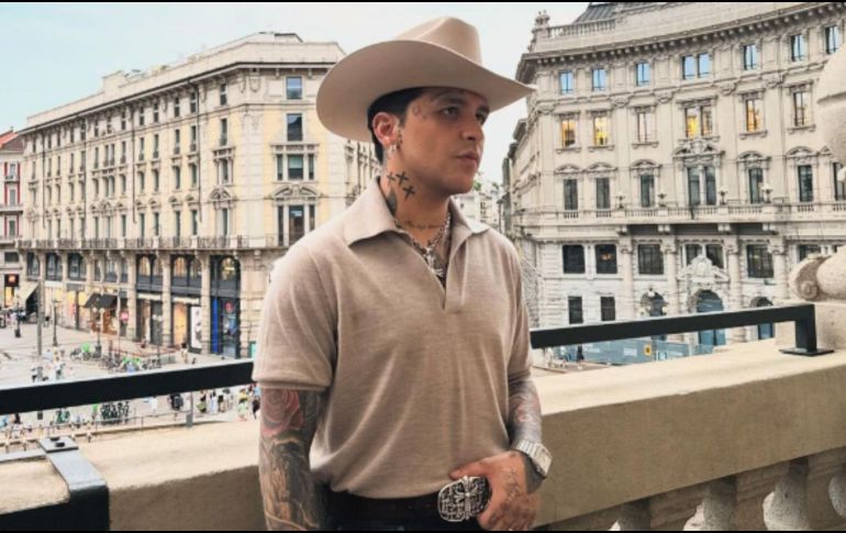 Christian Nodal anunció que se someterá a una nueva cirugía facial. INSTAGRAM/ @nodal.