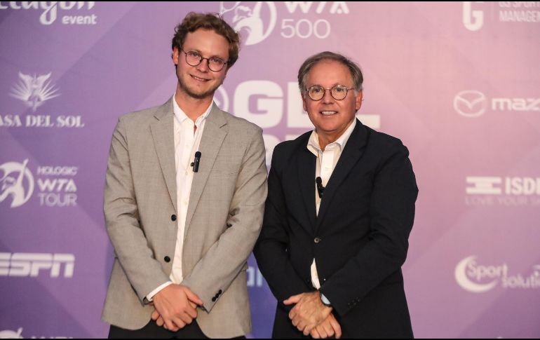 Gustavo Santoscoy, directivo de GS Sports Management, empresa encargada de traer un evento de WTA 500 a nuestra ciudad, indicó que este torneo seguirá realizándose en suelo tapatío. EL INFORMADOR/ A. NAVARRO.