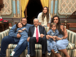 La familia de López Obrador reconoce el trabajo del Presidente. X / @_JRLB_