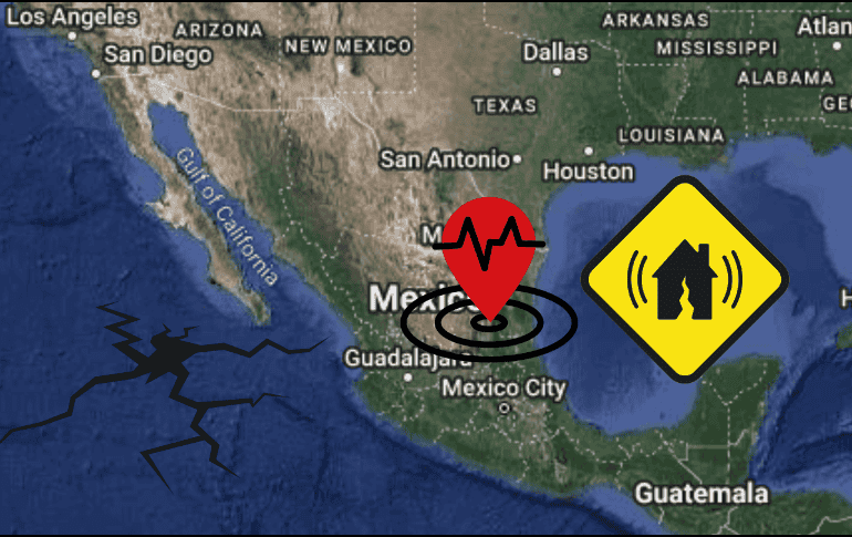 Varios vecinos de Ciudad Victoria, Tamaulipas, se despertaron con un susto este 16 de septiembre luego de que se registrara un microsismo cerca de las 07:00 horas. ESPECIAL/ CANVA