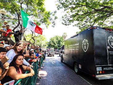 El desfile se llevó a cabo desde la Glorieta de los Niños Héroes o de las personas desaparecidas y hasta avenida México por toda la avenida Chapultepec. EL INFORMADOR / A. Navarro