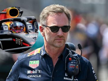 Christian Horner, jefe de Red Bull, admitió que el desarrollo del RB20 tuvo complicaciones desde el año pasado. IMAGO7. SUN.