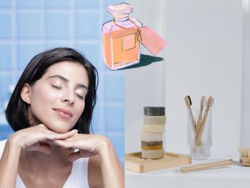 El perfume que usas puede mejorar la confianza en ti misma. Pexels y CANVA