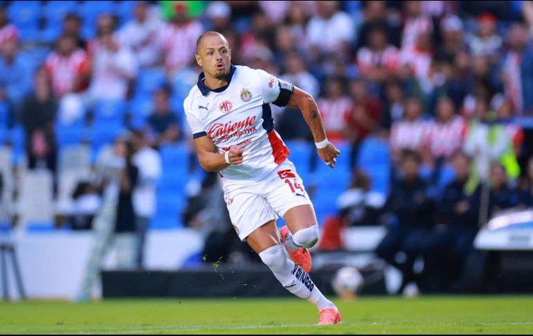 Javier ‘Chicharito’ Hernández ha participado en solo cuatro de los siete partidos disputados hasta ahora en el Apertura 2024 de la Liga MX. IMAGO7.