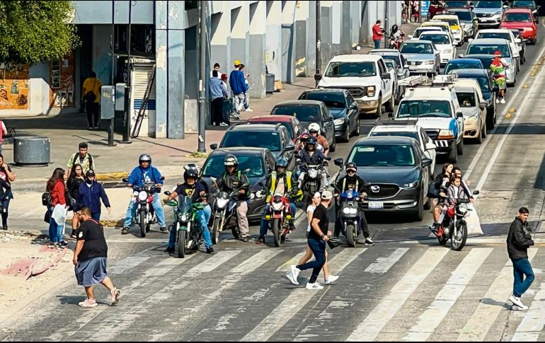 A finales de 2022 se tenían registradas 733 mil 824 motocicletas en Jalisco. EL INFORMADOR/Archivo