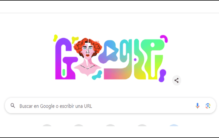 El día de hoy Sophie habría cumplido 38 años; Doodle la recuerda el día de hoy. ESPECIAL / Google