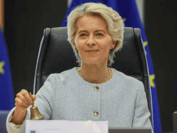 La presidenta del actual y futuro Ejecutivo, Ursula von der Leyen, nominó hoy a la primera vicepresidenta ejecutiva de la nueva Comisión en el área de Transición Limpia, Justa y Competitiva. ESPECIAL / EFE