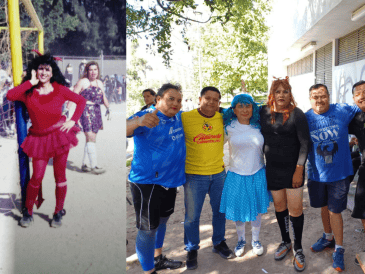 La tarde del día de ayer, en el margen del aniversario 214 de la Independencia de México, se llevó a cabo el tradicional partido de hombres vs "mujeres" 2024 del barrio del Talpita. ESPECIAL