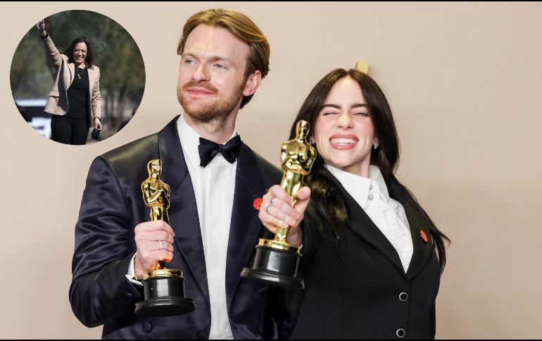 Billie Eilish anunció junto a Finneas su apoyo por Kamala Harris rumbo a la elección de la Presidencia en los Estados Unidos. EFE / EPA / ALLISON DINNER