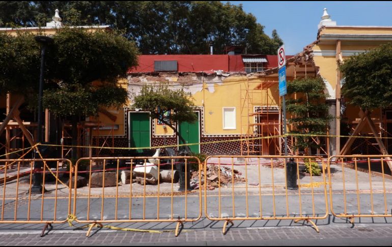 En los estudios realizados, destacaron “la urgencia de llevar a cabo una serie de trabajos esenciales antes de poder reabrir el inmueble”, informó el Ayuntamiento de Tlaquepaque. ESPECIAL / AYUNTAMIENTO DE TLAQUEPAQUE