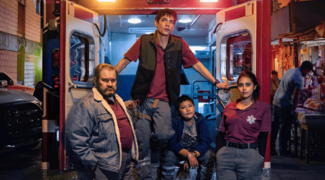 El elenco de la serie está conformado por Joaquín Cosío, Renata Vaca, Diego Calva y Sergio Bautista. CORTESÍA/Apple TV